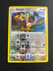 Pokemon Chatot 129/189 Astral Radiance Reverse Holo NM