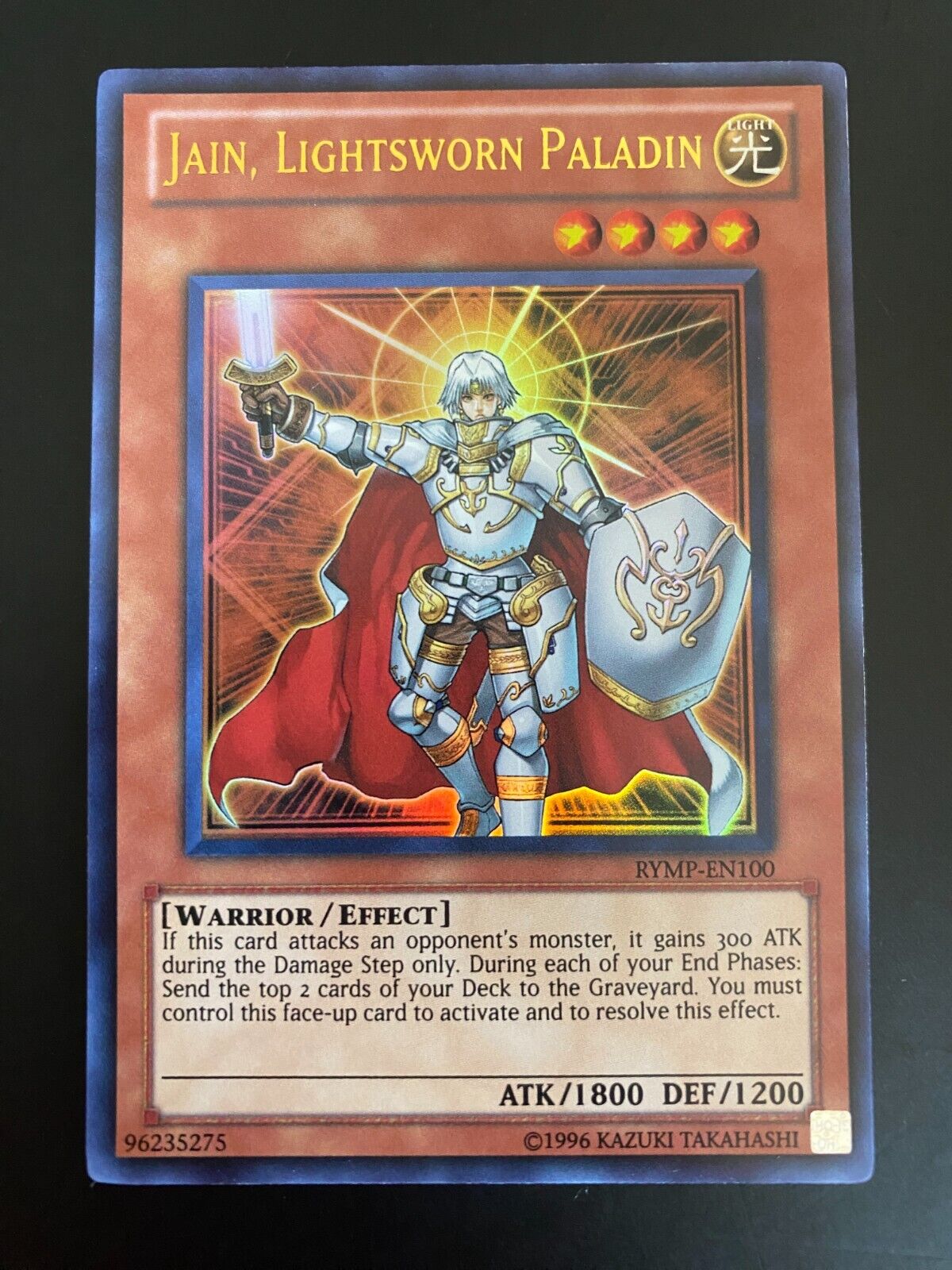 Yugioh Jain, Lightsworn Paladin RYMP-EN100 Ultra Rare 1st Edition NM/MINT