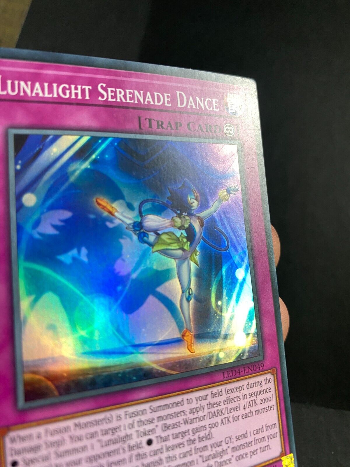 Yugioh Lunalight Serenade Dance LED4-EN049 Super Rare 1st Edition LP