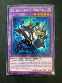 Yugioh El Shaddoll Winda SHVA-EN049 Secret Rare 1st Edition MP