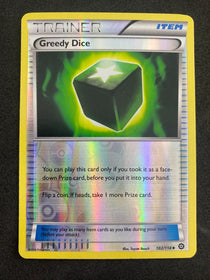 Pokemon Greedy Dice 102/114 Steam Siege Reverse Holo VLP-NM