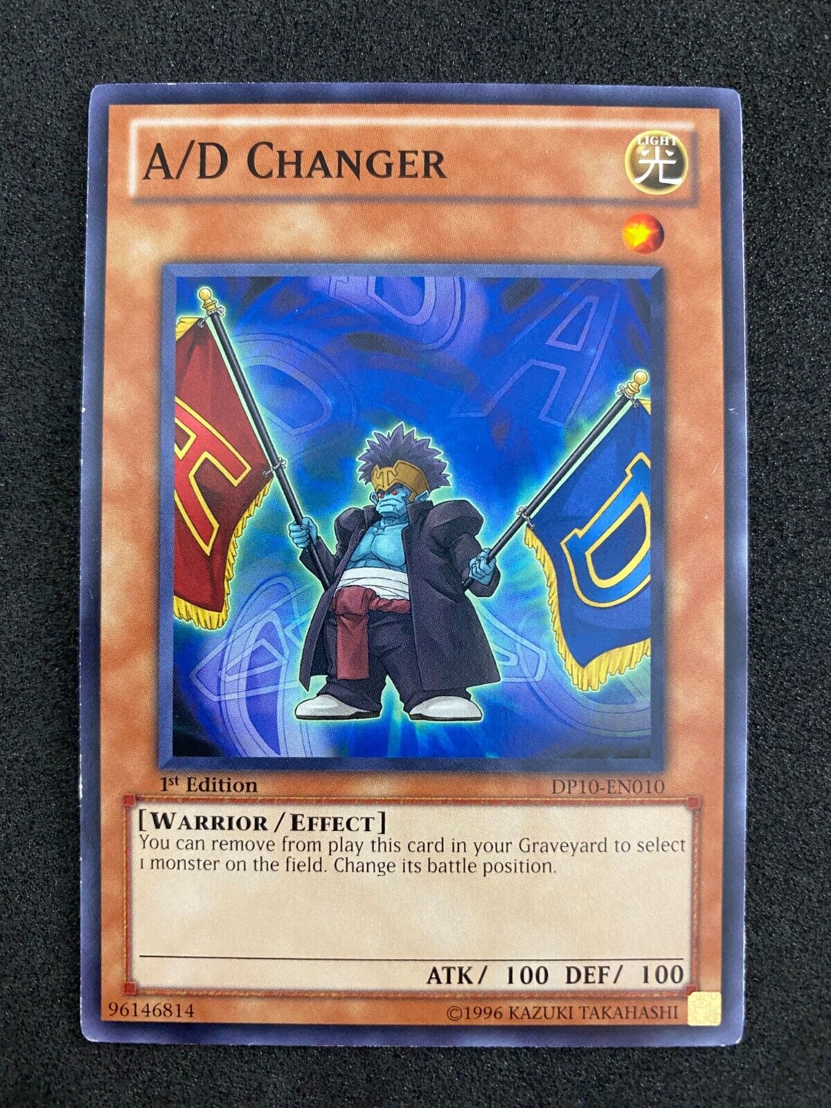 Yugioh A/D Changer DP10-EN010 1st Edition Common LP