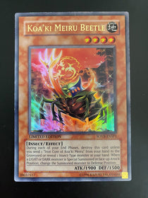 Yugioh Koa'Ki Meiru Beetle SOVR-ENSP1 Ultra Rare Limited Edition MP/LP