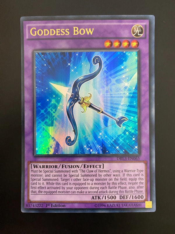 Yugioh Goddess Bow DRL3-EN065 Ultra Rare 1st Edition VLP/NM