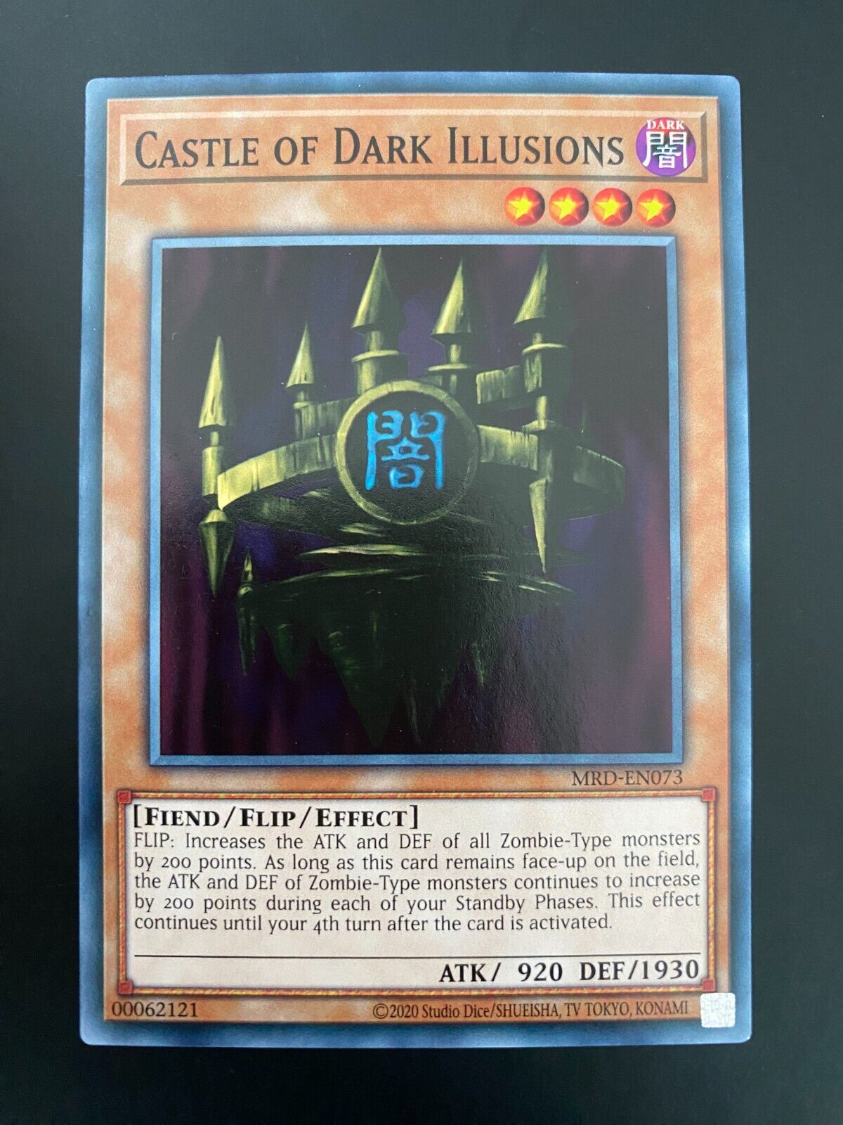 Yugioh Castle of Dark Illusions MRD-EN073 Common Unlimited Edition NM/MINT