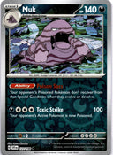 Pokemon Muk 127/198 Scarlet Violet Base Reverse Holo NM