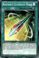 Yugioh Raptor's Ultimate Mace DOCS-EN055 Common 1st Edition VLP/NM