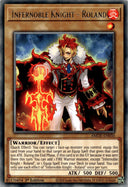 Yugioh Infernoble Knight - Roland AMDE-EN050 Rare 1st Edition NM