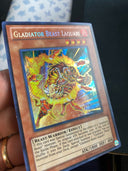 Yugioh Gladiator Beast Laquari RYMP-EN096 Secret Rare Unlimited Edition NM