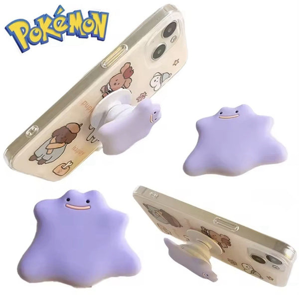Pokemon Ditto Silicone Foldable Phone Stand/Extendable NEW