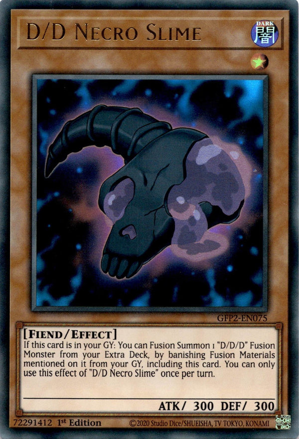 Yugioh D/D Necro Slime GFP2-EN075 Ultra Rare 1st Edition NM