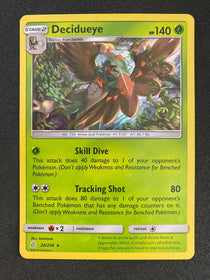 Pokemon Decidueye 20/236 Cosmic Eclipse Holo NM