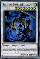 Yugioh Skeletal Dragon Felgrand DIFO-EN040 Ultra Rare 1st Edition NM