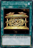 Yugioh Gold Sarcophagus HISU-EN051 Secret Rare 1st Edition LP
