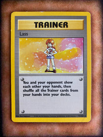 Pokemon Lass 75/102 Base Set 1999  MP