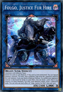 Yugioh Folgo, Justice Fur Hire SOFU-EN047 Super Rare 1st Edition MP