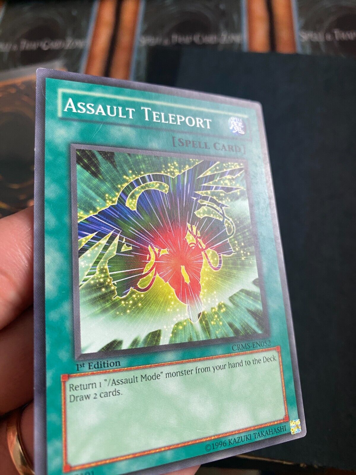 Yugioh Assault Teleport CRMS-EN052 Common 1st Edition HP/MP