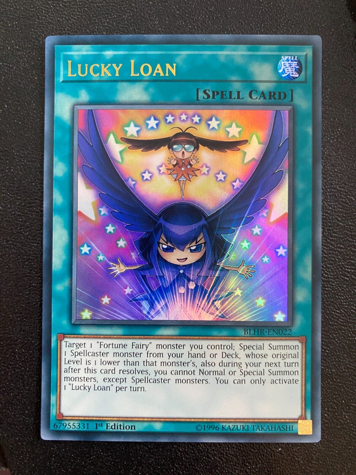 Yugioh Lucky Loan BLHR-EN022 Ultra Rare 1st Edition NM/MINT