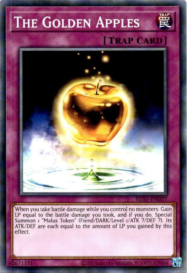 Yugioh The Golden Apples EGS1-EN037 Common Unlimited Edition NM