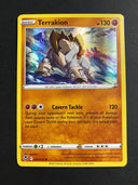 Pokemon Terrakion 097/195 Silver Tempest Holo VLP/NM