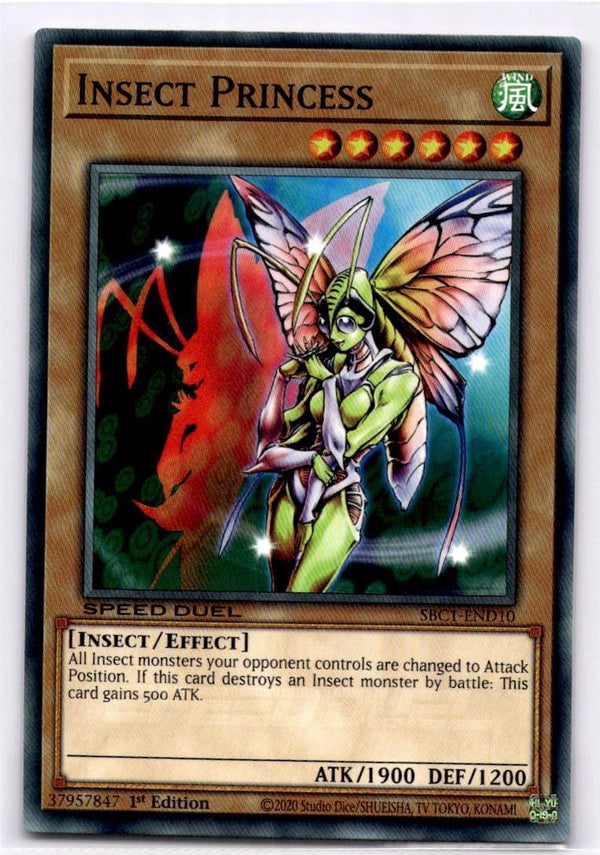 Yugioh Insect Princess SBC1-END10 Common 1st Edition NM