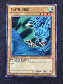 Yugioh Faith Bird SP13-EN039 Starfoil Rare 1st Edition LP