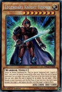 Yugioh Legendary Knight Hermos DRL2-EN008 Secret Rare 1st Edition VLP/NM
