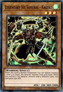 Yugioh Legendary Six Samurai - Kageki SPWA-EN043 Super Rare 1st Edition MP/LP