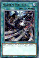 Yugioh Mayhem Fur Hire MZMU-EN115 Rare 1st Edition NM