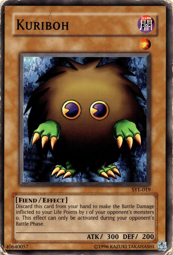 Yugioh Kuriboh SYE-019 Common Unlimited Edition DAMAGED