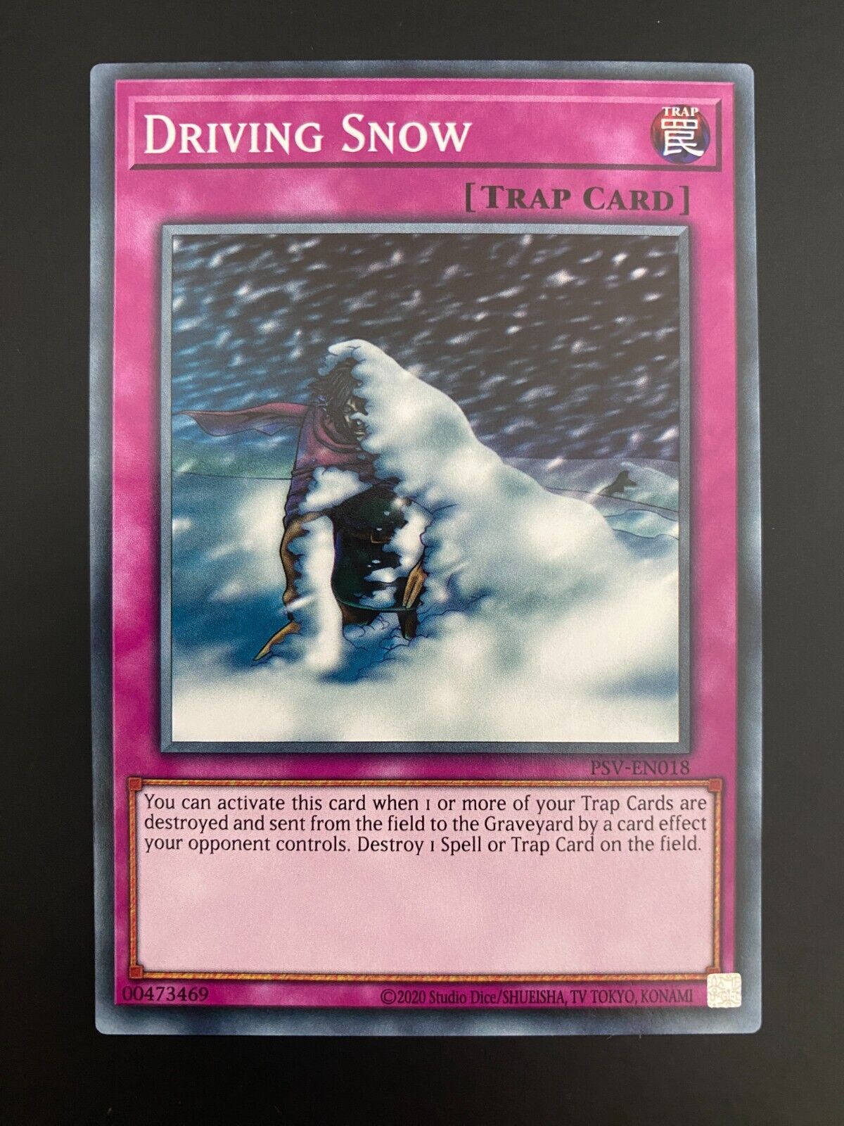 Yugioh Driving Snow PSV-EN018 Common Unlimited Edition NM/MINT