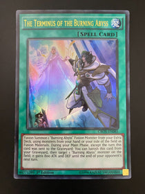 Yugioh The Terminus of the Burning Abyss CROS-EN085 Ultra Rare 1st Edition VLP