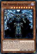 Yugioh Harr, Generaider Boss of Storms ETCO-EN027 Super Rare 1st Edition LP