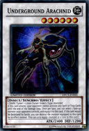 Yugioh Underground Arachnid DPC5-EN001 Super Rare Limited Edition LP