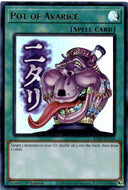 Yugioh Pot of Avarice RA05-EN114 NA Print Ultra Rare 1st Edition NM