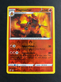 Pokemon Magmortar 030/192 Rebel Clash Reverse Holo NM