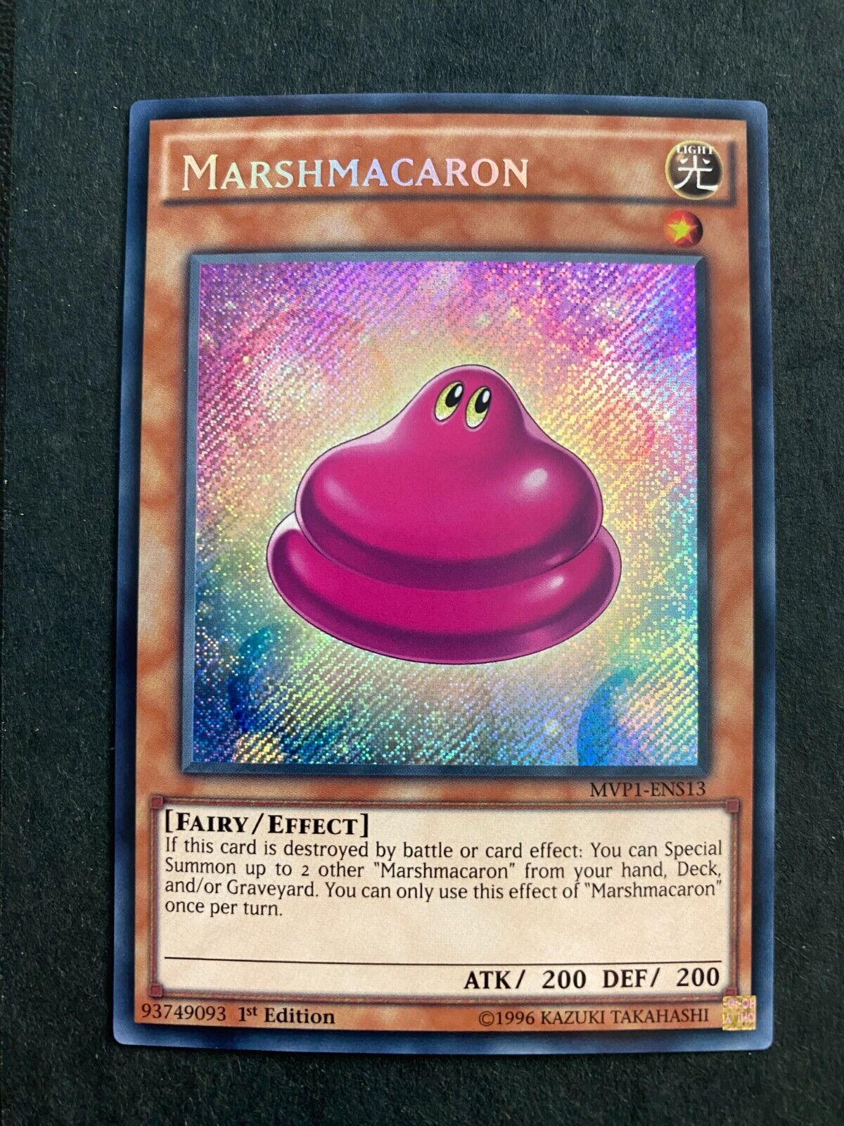 Yugioh Marshmacaron MVP1-ENS13 Secret Rare 1st Edition NM