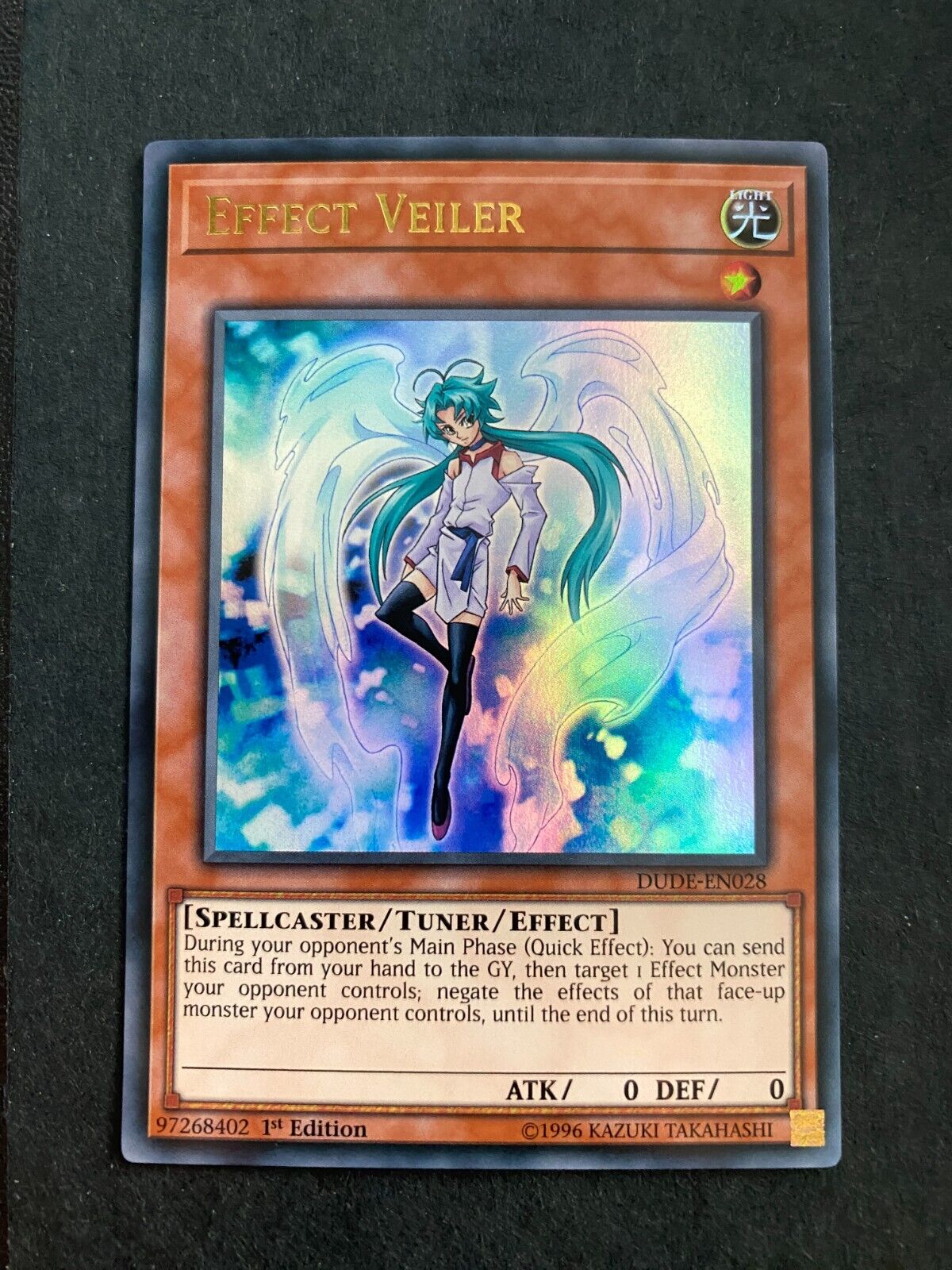 Yugioh Effect Veiler DUDE-EN028 Ultra Rare 1st Edition NM