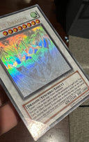 Yugioh Stardust Dragon TDGS-EN040 Ghost Rare Unlimited Edition DAMAGED - See pic
