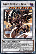Yugioh Tyrant Red Dragon Archfiend TDIL-EN050 Ultra Rare Unlimited Ed VLP/NM