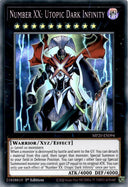 Yugioh Number XX: Utopic Dark Infinity MP20-EN094 Super Rare 1st Edition NM