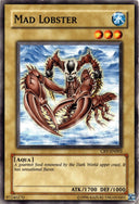 Yugioh Mad Lobster CRV-EN003 Common Unlimited Edition HP