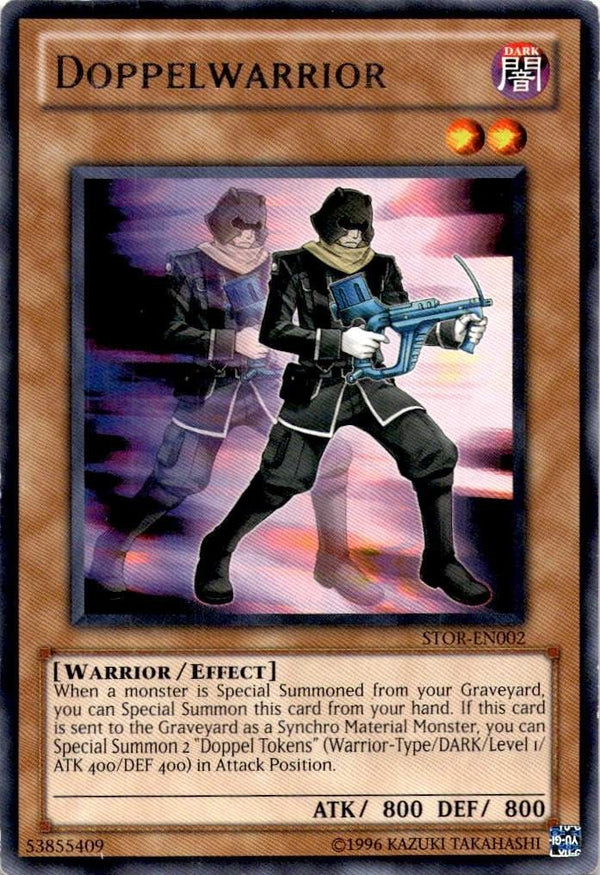 Yugioh Doppelwarrior STOR-EN002 Rare Unlimited Edition MP