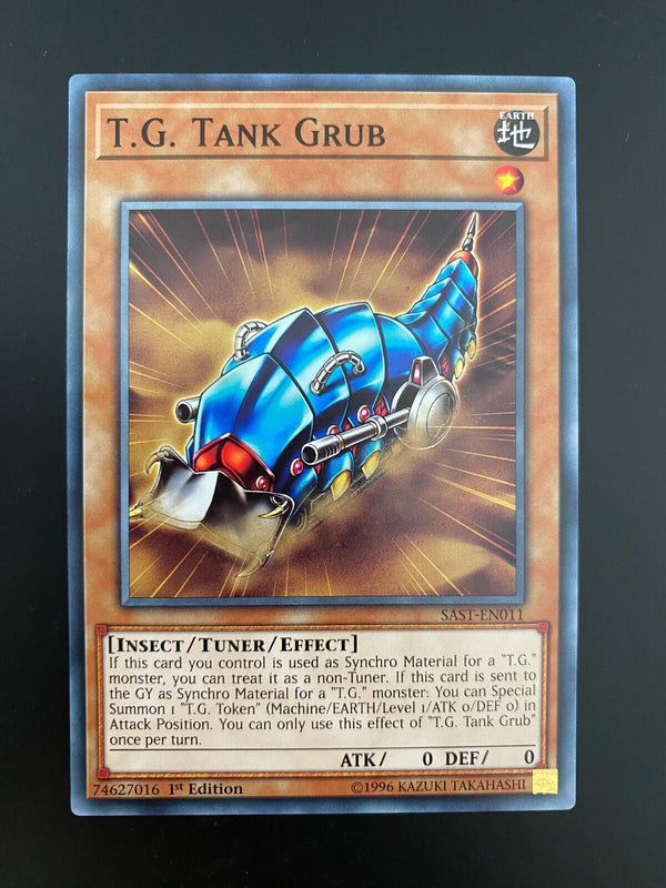 Yugioh T.G. Tank Grub SAST-EN011 Common1st Edition NM