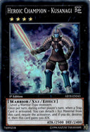 Yugioh Heroic Champion - Kusanagi ABYR-EN043 Super Rare 1st Edition VLP/NM