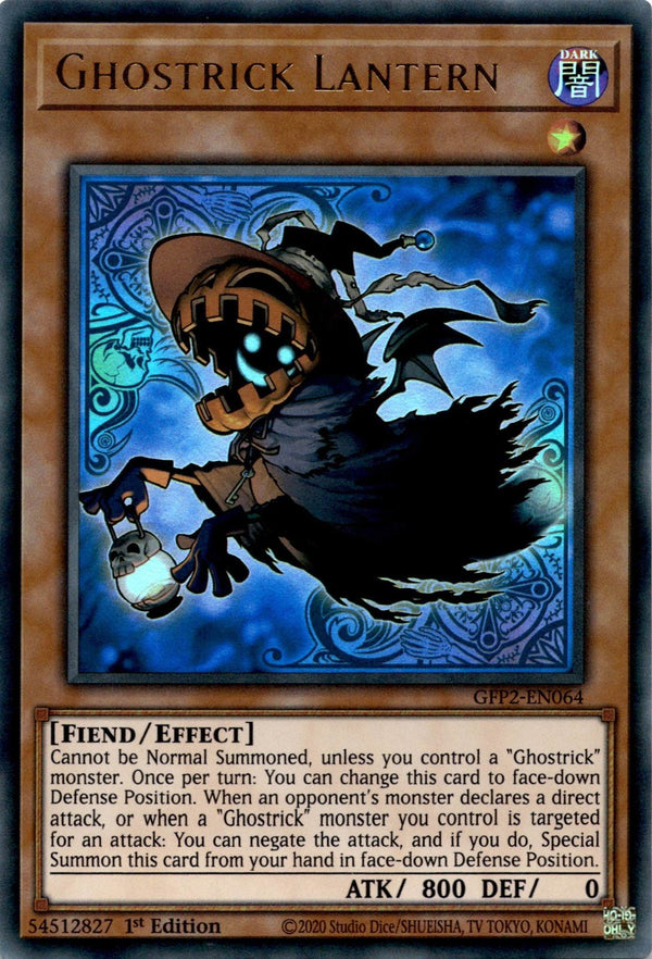Yugioh Ghostrick Lantern GFP2-EN064 Ultra Rare 1st Edition NM