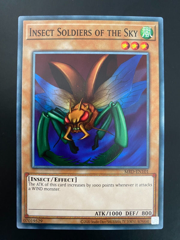 Yugioh Insect Soldiers of the Sky MRD-EN101 Common Unlimited Edition NM/MINT