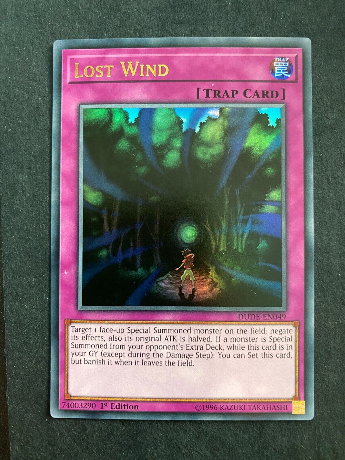 Yugioh Lost Wind DUDE-EN049 Ultra Rare 1st Edition LP