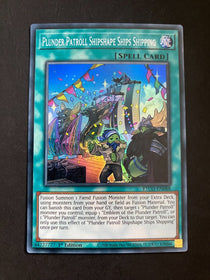 Yugioh Plunder Patroll Shipshape Ships Shipping ETCO-EN088 Super Rare 1st Ed NM