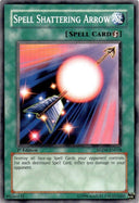 Yugioh Spell Shattering Arrow SDZW-EN018 Common 1st Edition VLP/NM